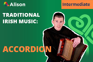 Acordeón de botón irlandés tradicional | Intermediario