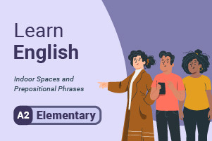 Aprender inglés: Espacios interiores y frases preposicionales