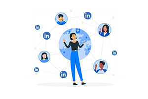Creación de redes en LinkedIn
