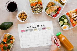 Planificación de la dieta avanzada y preparación de comidas
