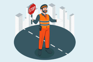 Segurança Da Construção: Traffic Marshalling