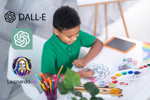 Kids'Coloring Book Creation Using ChatGPT, DALL-E3 & Leonardo AI