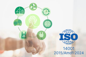 ISO 14001: 2015 / Amd 1: 2024 Atualização-Sistemas de Gestão Ambiental