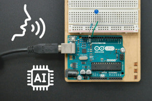 Controle de Voz Arduino com AI e Processamento