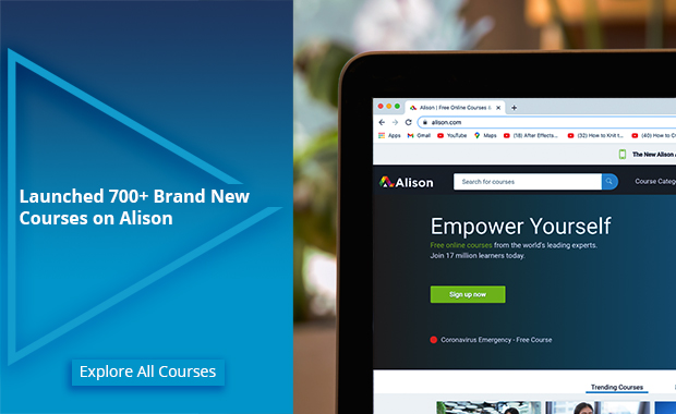 Launcged 700+ Brand New Courses