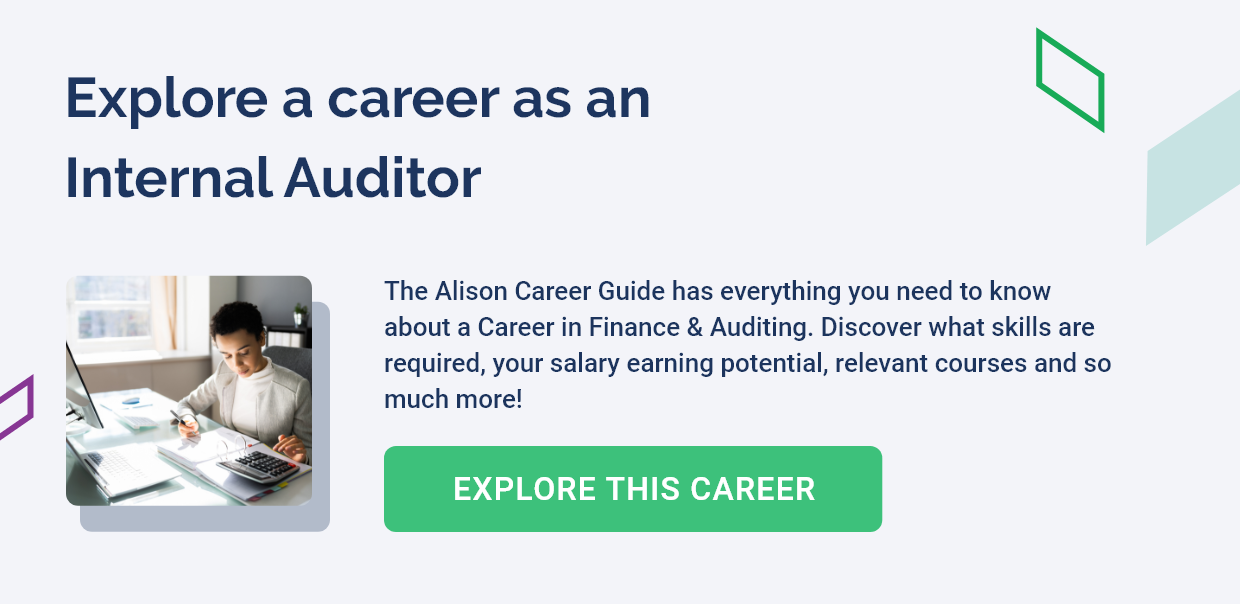Explore a career as an Internal Auditor