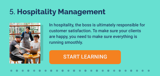 5. Hospitality Management