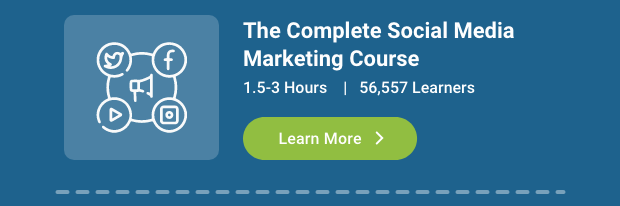 The Complete Social Media Marketing Course