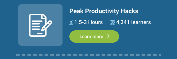 Peak Productivity Hacks