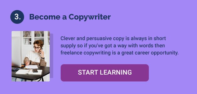 3. Become a Copywriter