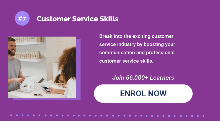 7. Customer Service Skills