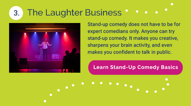 3. Stand-Up Comedy