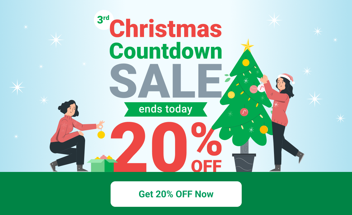 Last chance to get your 20 Christmas discount this week, Learner! 🎁