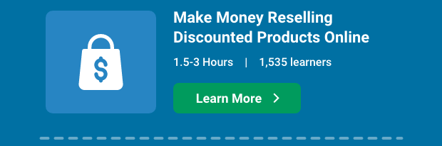 Make Money Reselling Discounted Products Online