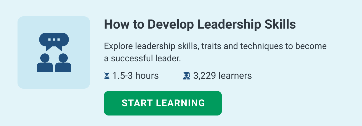 How to Develop Leadership Skills