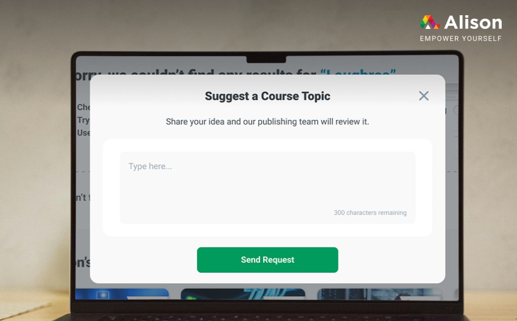 Alison Launches New ‘Course Suggestions’ Feature to Give Learners a Voice in Future Course Creation