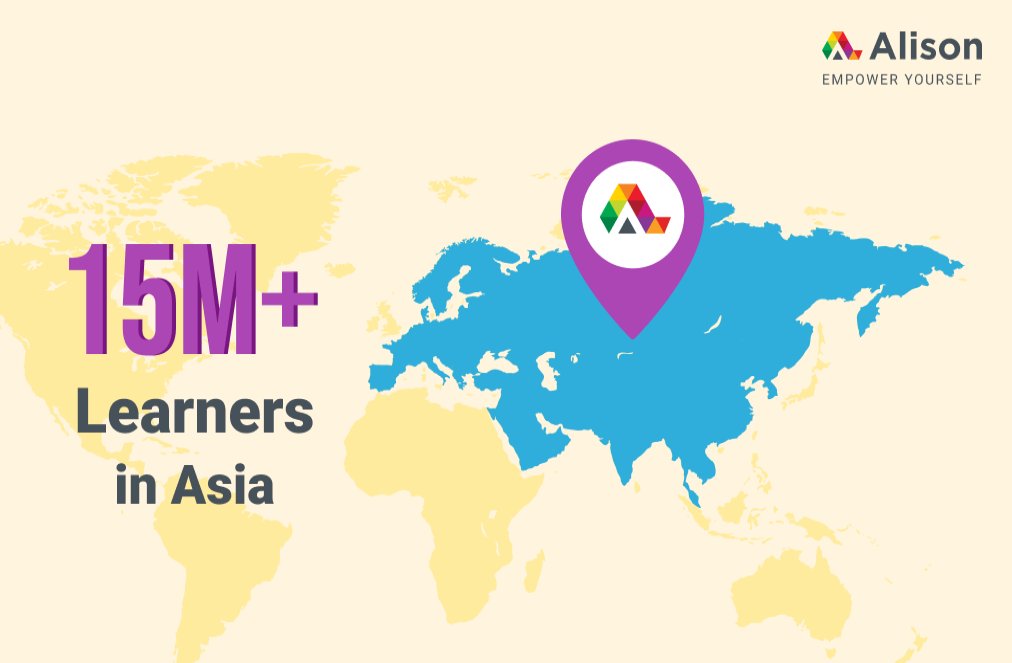 15 Million Learners Across Asia Choose Alison to Build Skills and Compete in Fast-Growing Economies