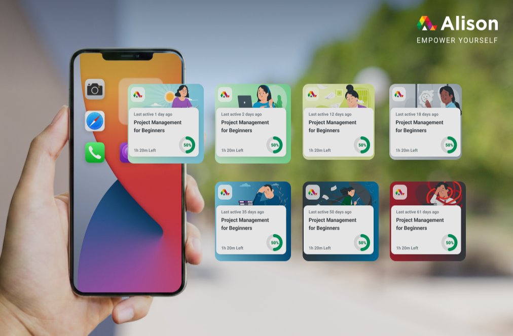 Alison Brings Its Android App Widgets to iOS, Helping Apple Learners See Course Progress on Their Home Screen