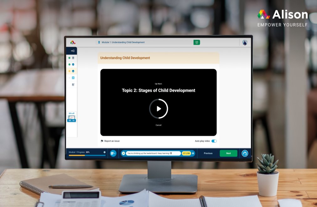 Alison Introduces Auto-Play to Make Video Learning Flow More Naturally