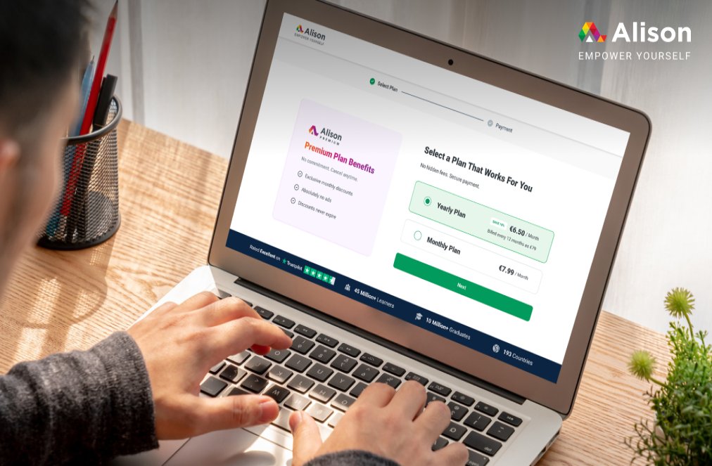 Alison Introduces Easier Plan Upgrades for Alison Premium Users, Giving Them More Value
