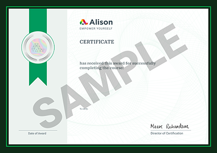 Alison Free Online Courses with Free Digital Certificates