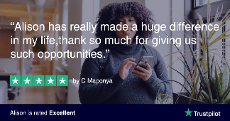 Alison on TrustPilot